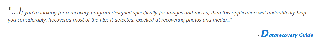 Maxtor Data Recovery - Testimonial